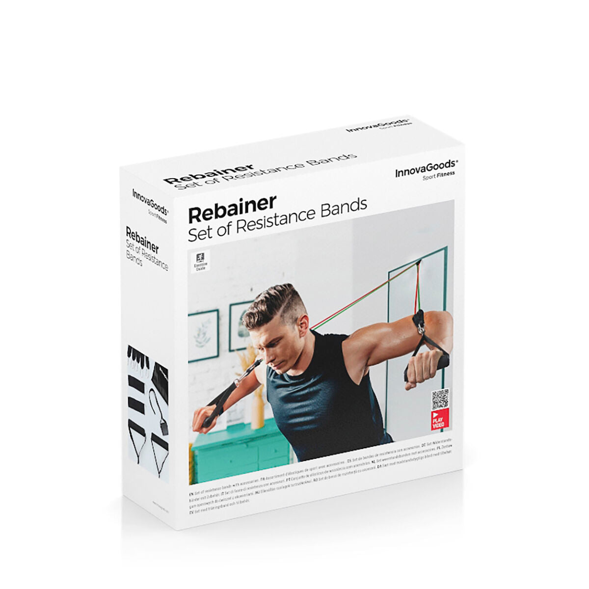 elastische Widerstandsbänder, komplettes Set